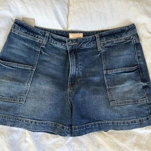 Kut from the Kloth Blue Jean Shorts Casual Style